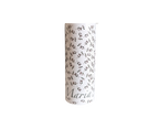 Skinny Tumbler med sugrör - Dubbelväggad 600ml - Anpassningsbar - Akvarell Bär