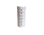 Skinny Tumbler med sugrör - Dubbelväggad 600ml - Anpassningsbar - Akvarell Löv
