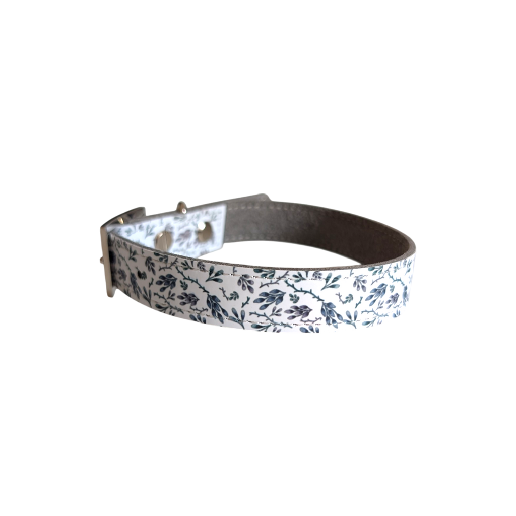 Hundhalsband - XS, S, M - Akvarelllöv