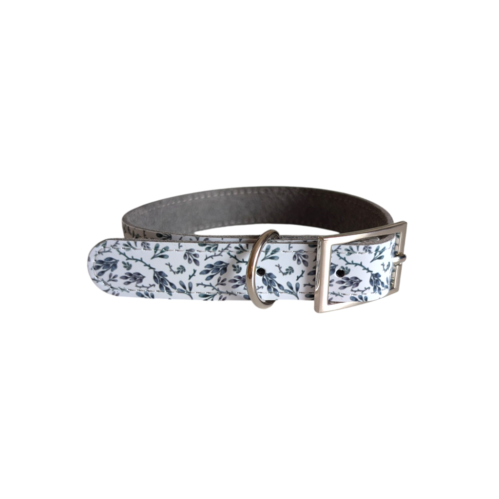 Hundhalsband - XS, S, M - Akvarelllöv