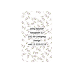 Anpassningsbar Aluminium Bagagetag - Akvarellbär
