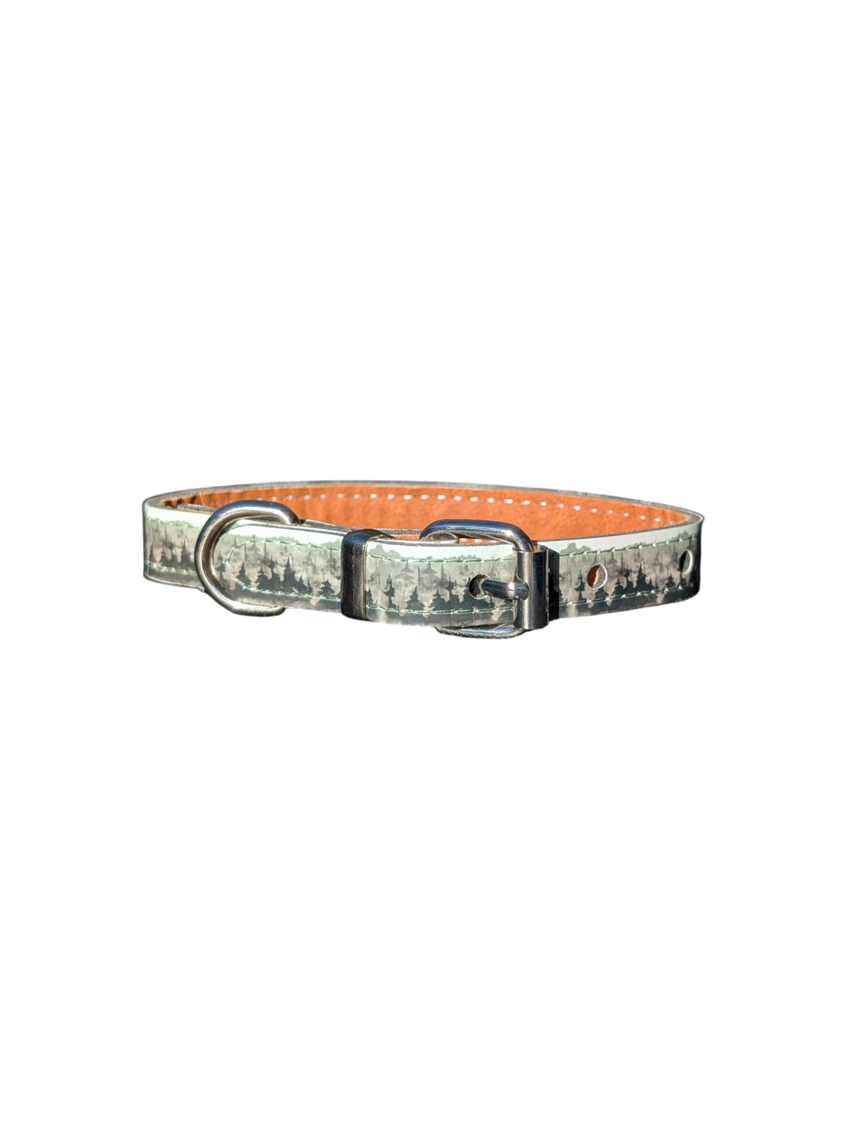 Hundhalsband  - XS, S, M - Foggy Forest