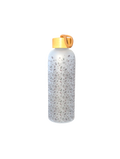 Vattenflaskor i Frostat Glas 750 ml - Akvarelllöv