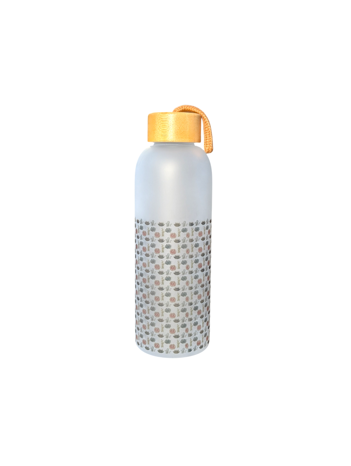 Vattenflaskor i Frostat Glas 750 ml - Suckulenter