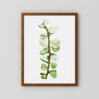 Watercolor Tall Succulent