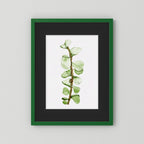 Watercolor Tall Succulent