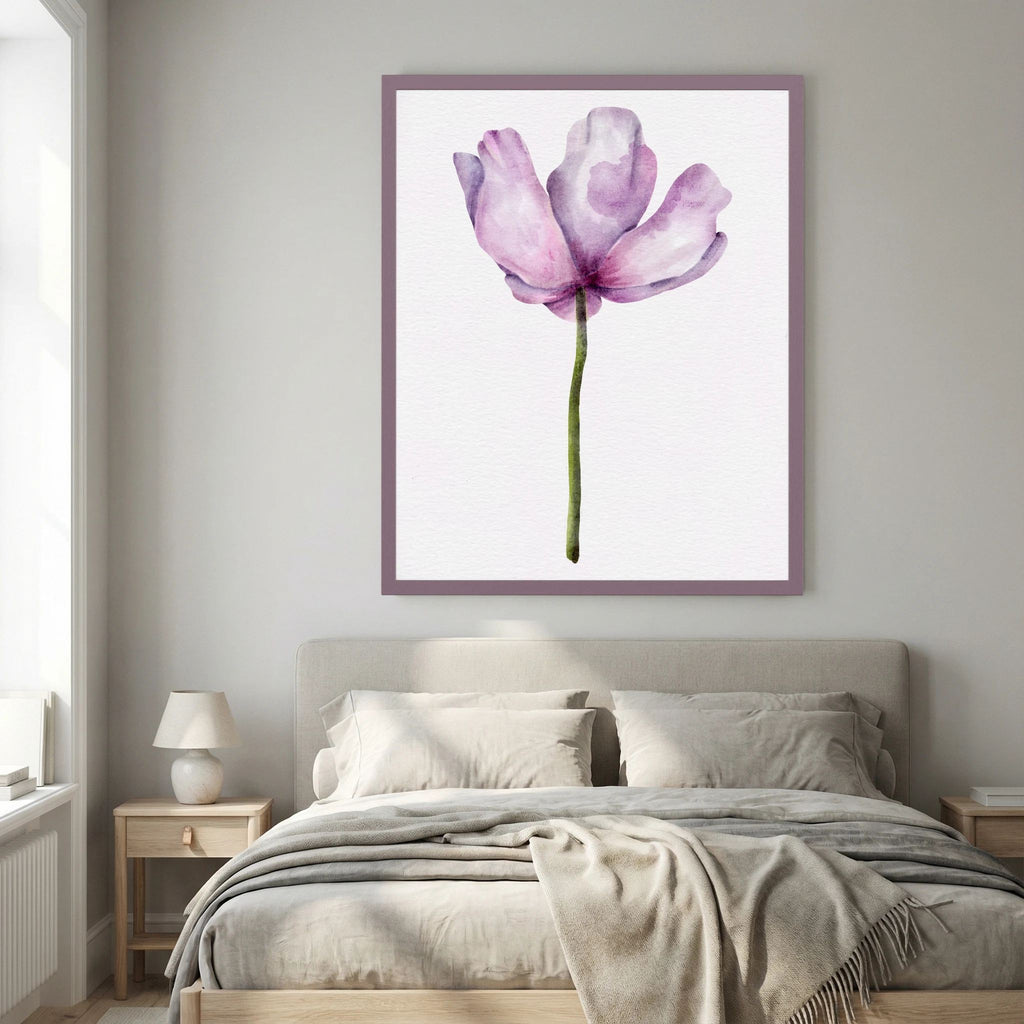 Watercolor Anemone 