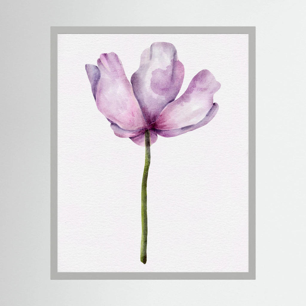 Watercolor Anemone 