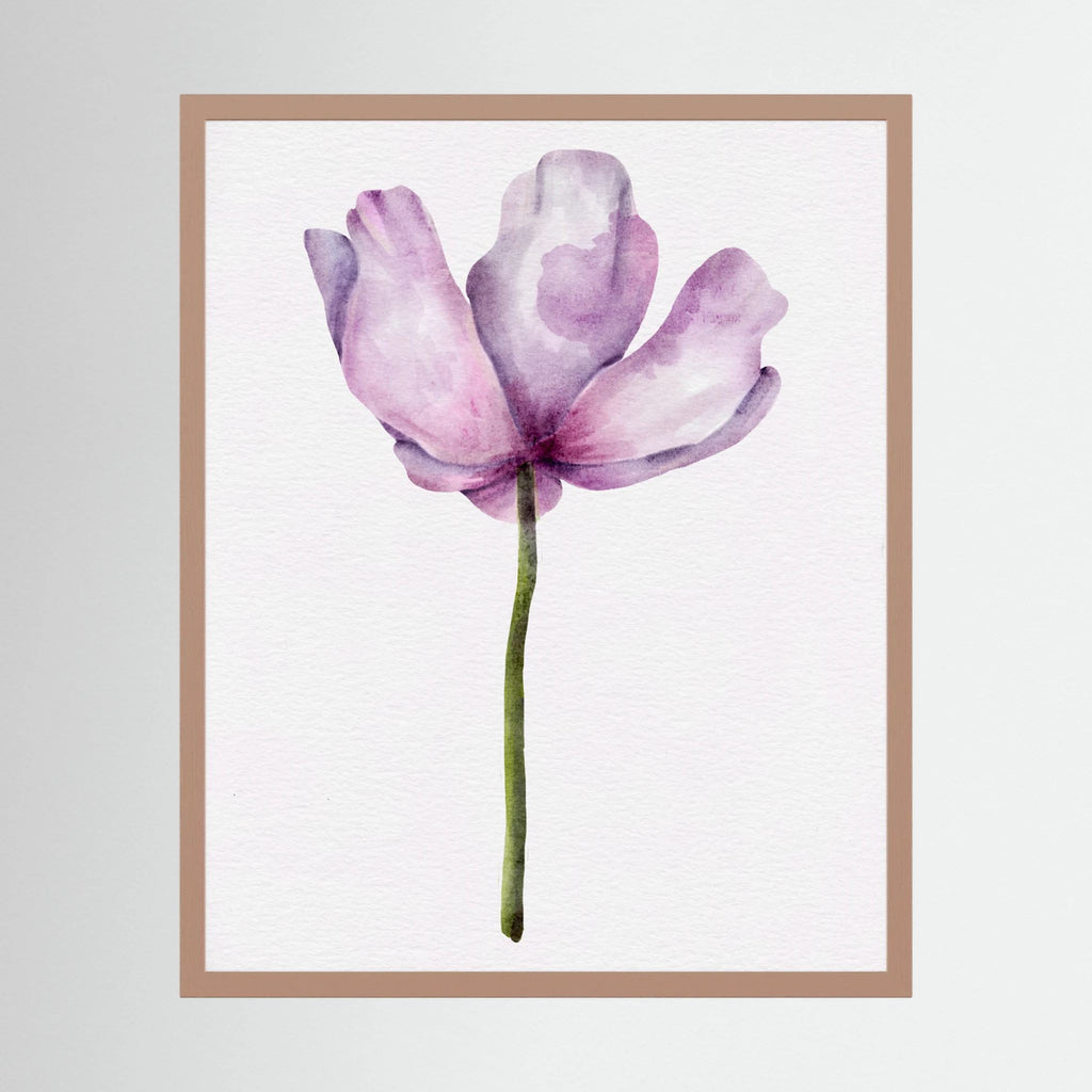 Watercolor Anemone 