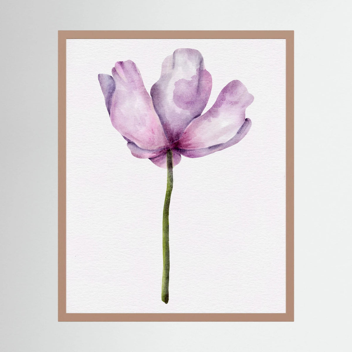 Watercolor Anemone 