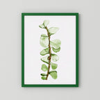 Watercolor Tall Succulent